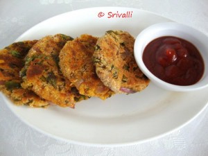 Paneer Palak Tikki
