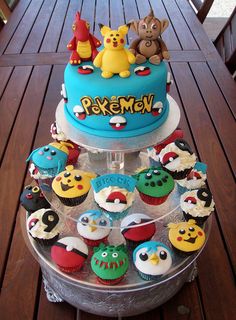 pokemon birthday cake