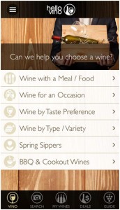 hello vino main