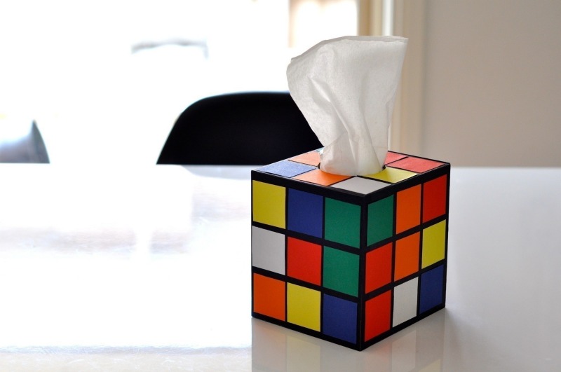 creative tissue box