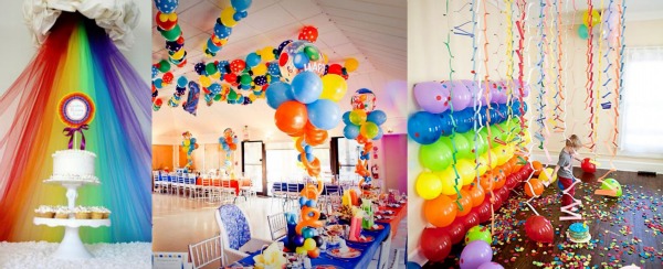 colorful decorations