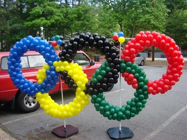 olympic outdoor decor