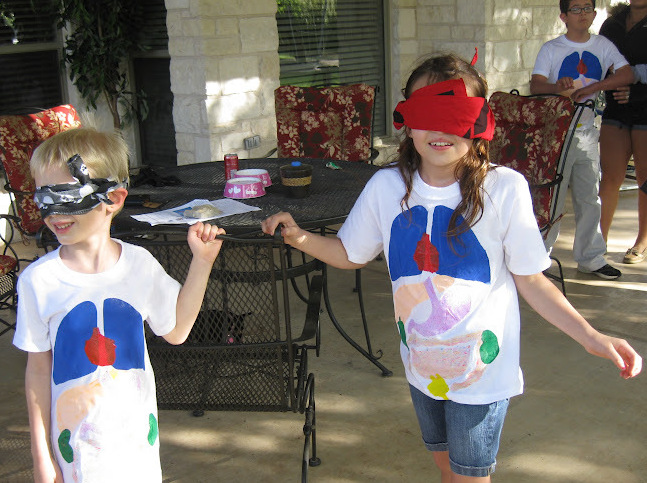 Blind Obstacle Course Birthday Party Games