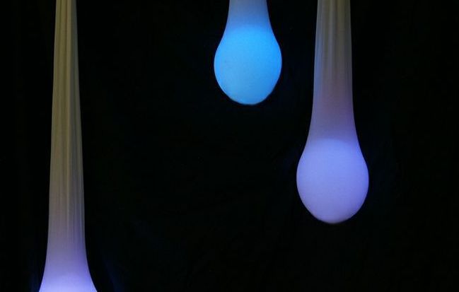 glowing party lights