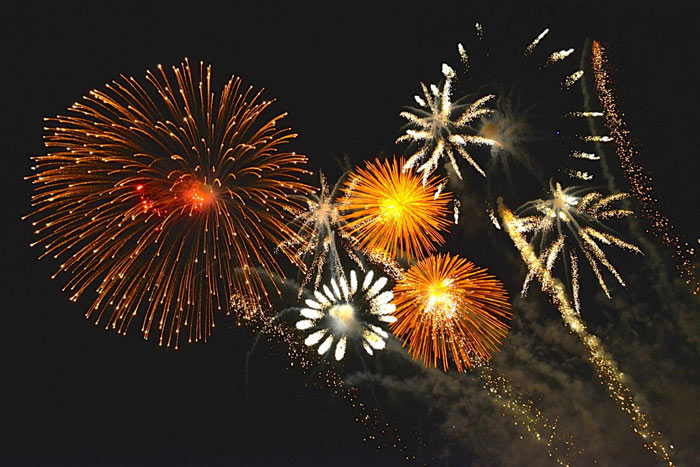75th-birthday-fireworks
