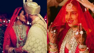 wedding look - Priyanka Chopra and Nick Jonas Wedding Look