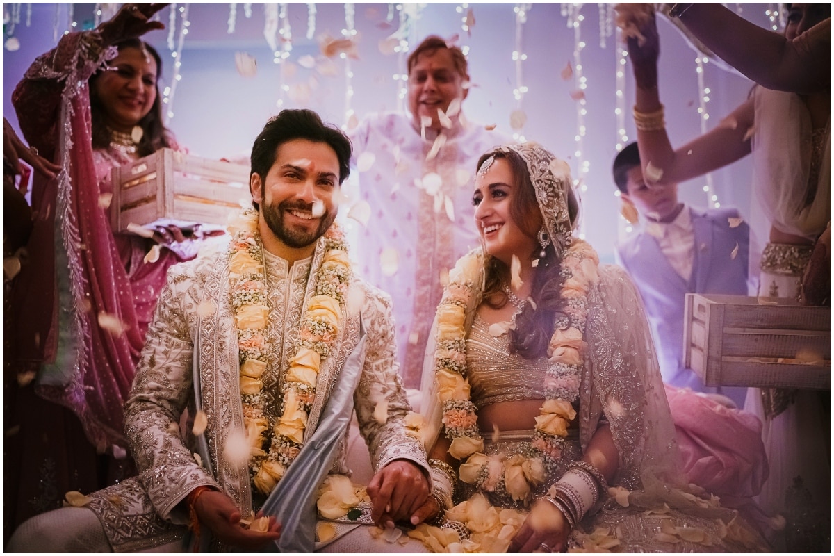 wedding look - Varun Dhawan married Natasha Dalal