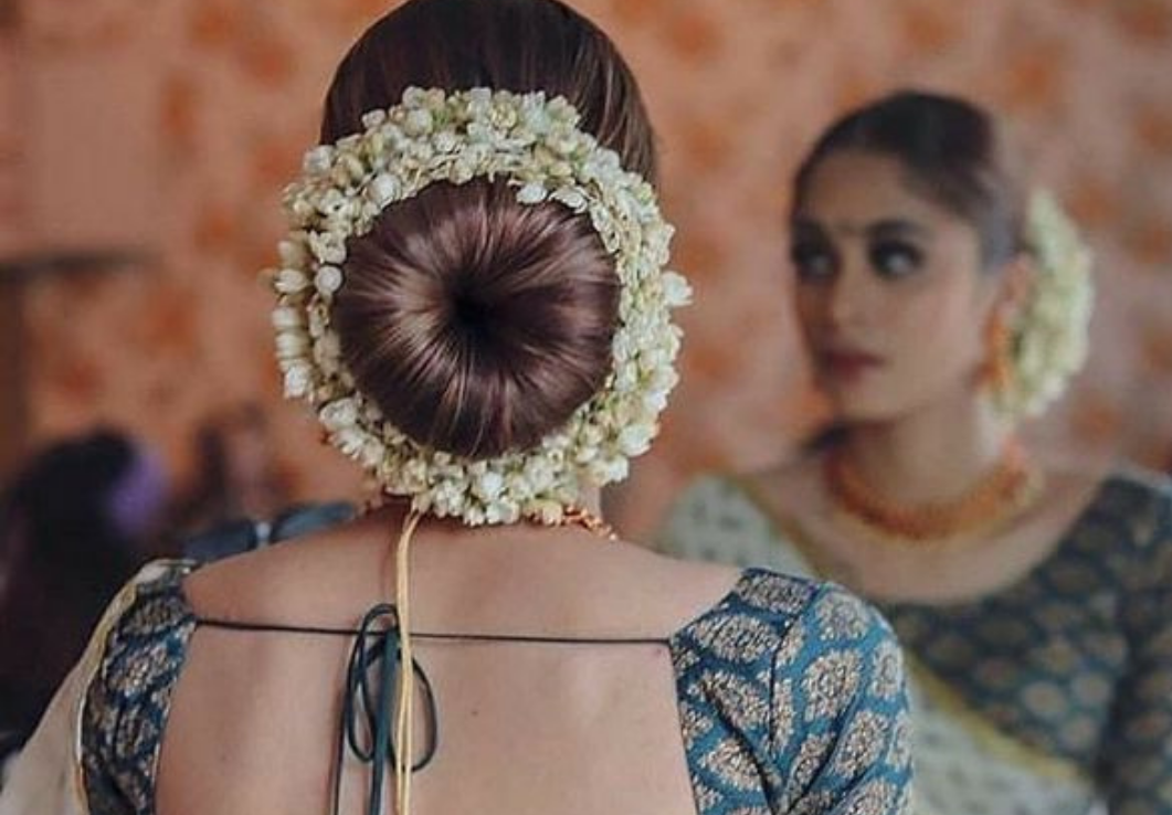 Gajra Hair Style for Wedding/juda Hairstyle Idea/indian Unique - Etsy