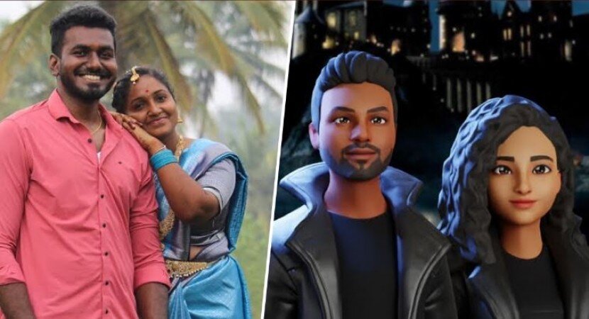 India’s First Wedding In Metaverse - Tamil Nadu Couple Hosted A Metaverse Wedding
