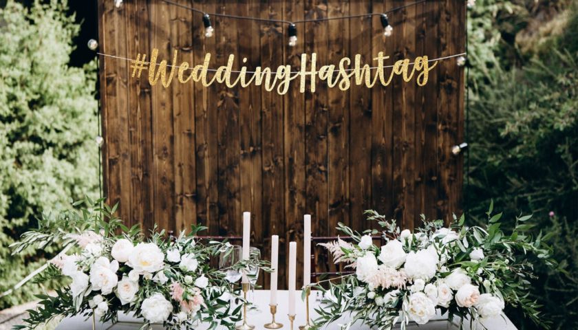 How to Make Your Own Wedding Hashtags in 2022
