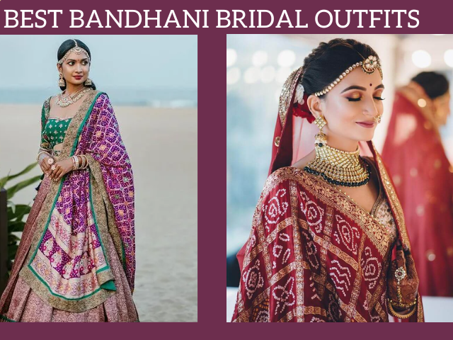Super Cool Brides Who Rocked A Bandhani Dupatta With Suave! | WedMePlz