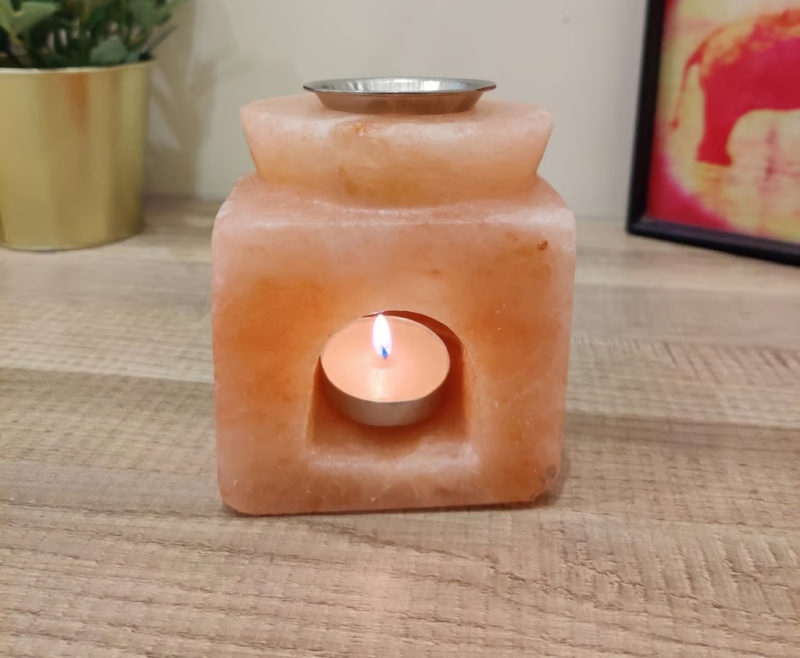 Diwali gift ideas - pink salt aroma diffuser