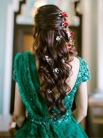 Med Tech. Запись со стены. | Lehenga hairstyles, Indian wedding, Hairstyles  for indian wedding