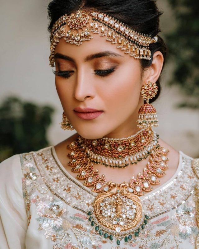 Muslim Bridal Jewelry - matha patti 2