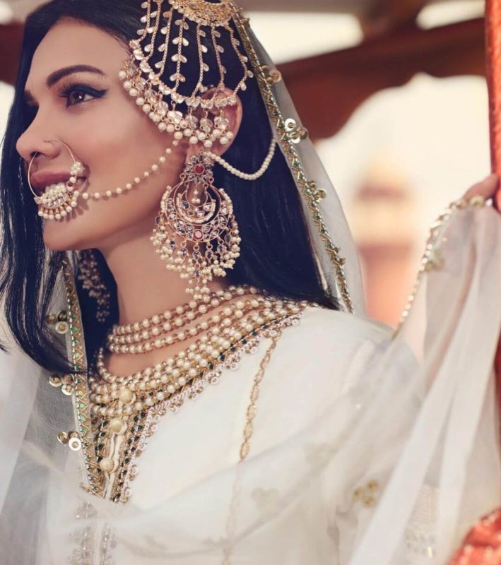 Muslim Bridal Jewelry - passa jhumar 2