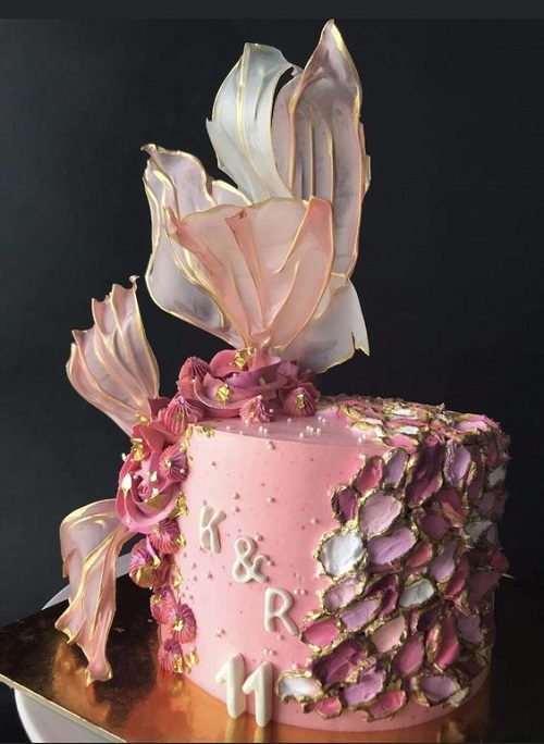 Bride to be Cake - artistic