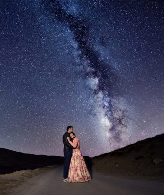 Under the stars - Post Wedding Photoshoot