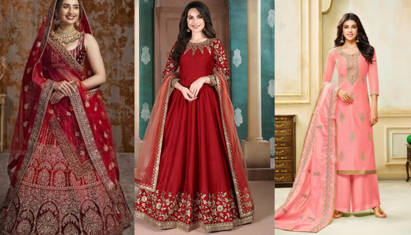 sangeet outfits for Bride