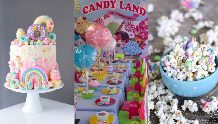 candyland themed birthday party