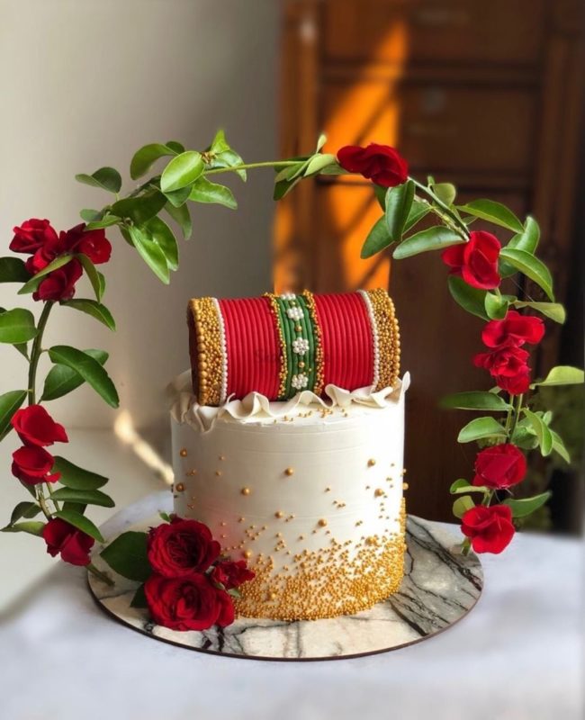 Bride to be Cake - desi cake
