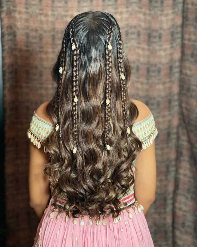 bohemian braid - Reception Hairstyles
