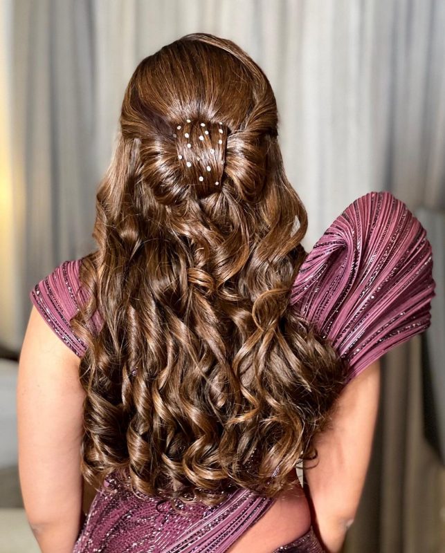bow style - Reception Hairstyles
