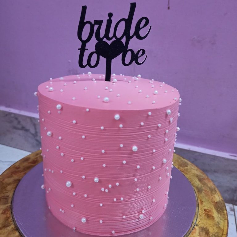 Bride to be Cake - chic