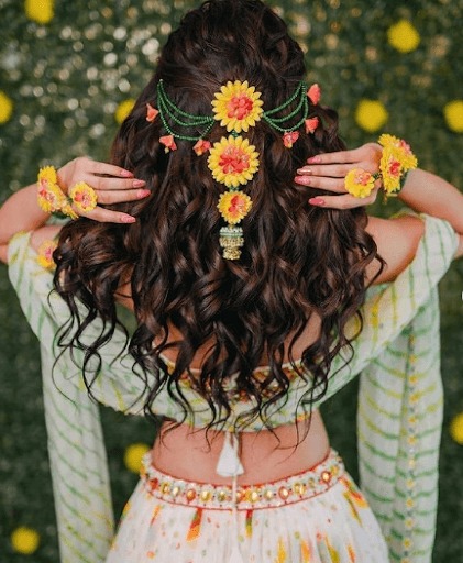 desi hairstyles - Engagement Hairstyles