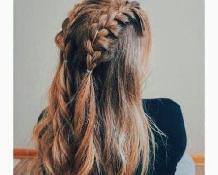 double french braids - French Braid Hairstyles