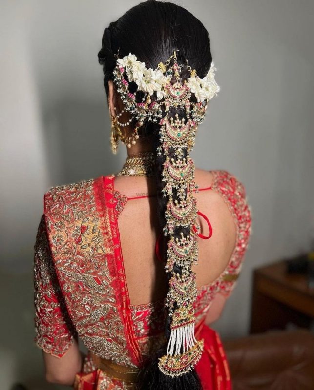 embellished braid - bridal hairstyles