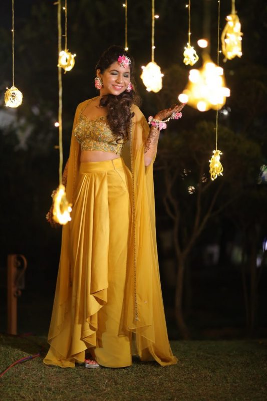 Mehndi Decor - fairy lights