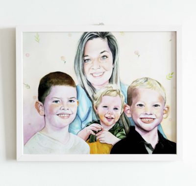 family portrait - gift ideas for birthdays and weddings