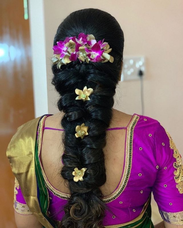 Braided Hairstyles For Your Engagement/Sangeet/Mehendi | WedMeGood