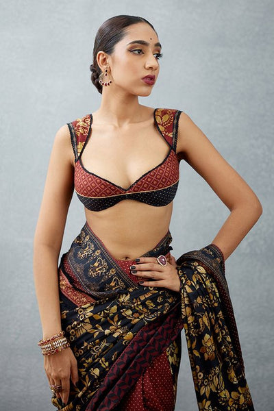 gulghast alwa - silk saree blouse designs
