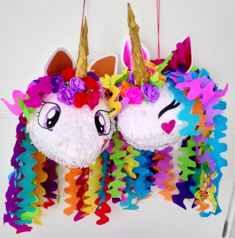 Unicorn Themed Birthday Party - Unicorn Pinata
