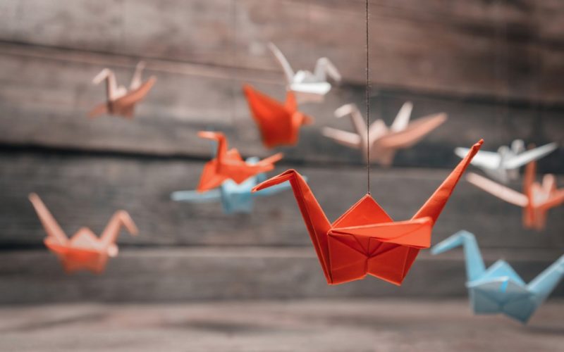 Mehndi Decoration at Home - origami-2