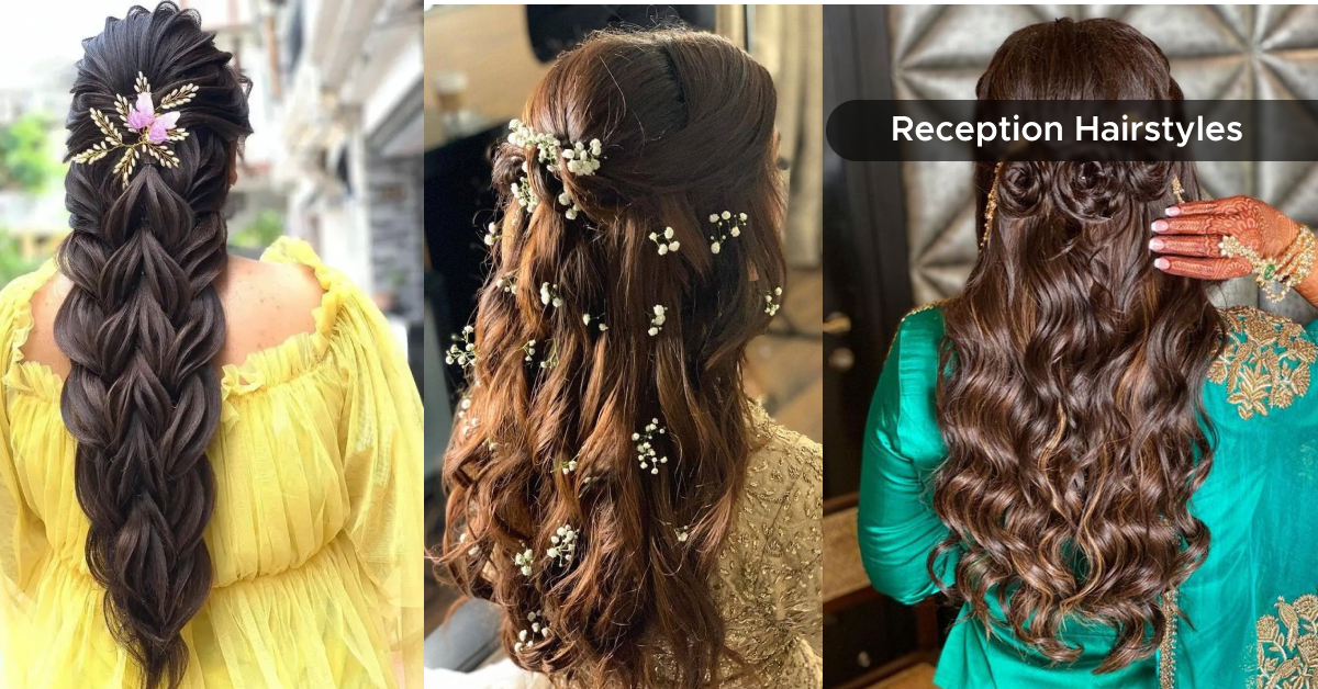 Hair Style Accessories for Indian Wedding Hairstyles | Bridal hairstyle for  reception, Engagement hairstyles, Long hair styles