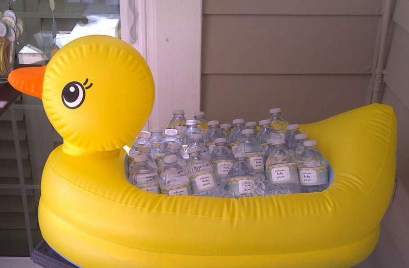 Baby Shower Decorations - rubber duck 3