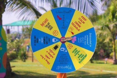 spin the quirky fortune wheel - haldi games