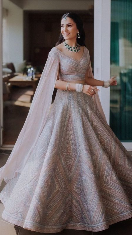 Latest Bridal Engagement Dress - super woman dress