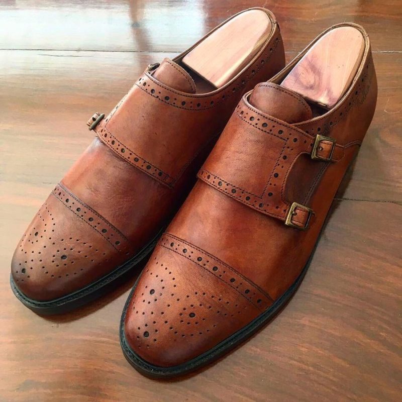 Groom Shoes - double monks