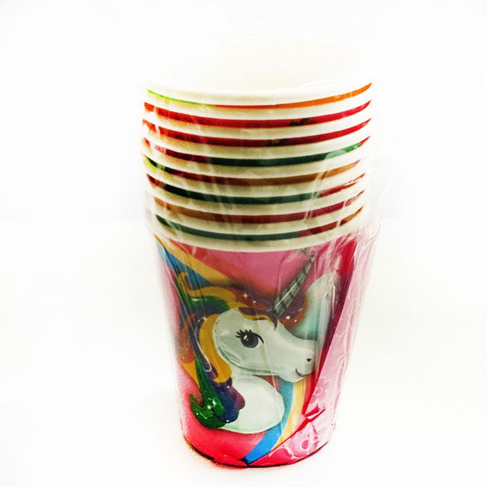 Unicorn Themed Birthday Party - Unicorn Themed Cups
