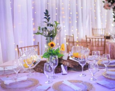 lilac themed wedding