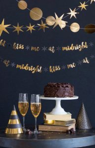 New Year Decoration Ideas Champagne