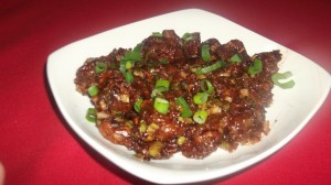 Mushroom manchurian recipe