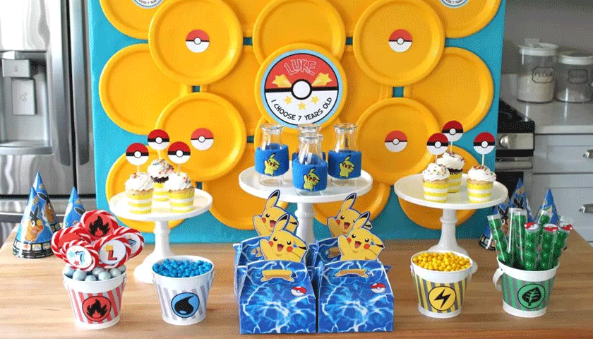 Pokemon Theme for a Kid's Birthday Party – Event Planning Ideas, Wedding  Planning Tips | BookEventz Blog