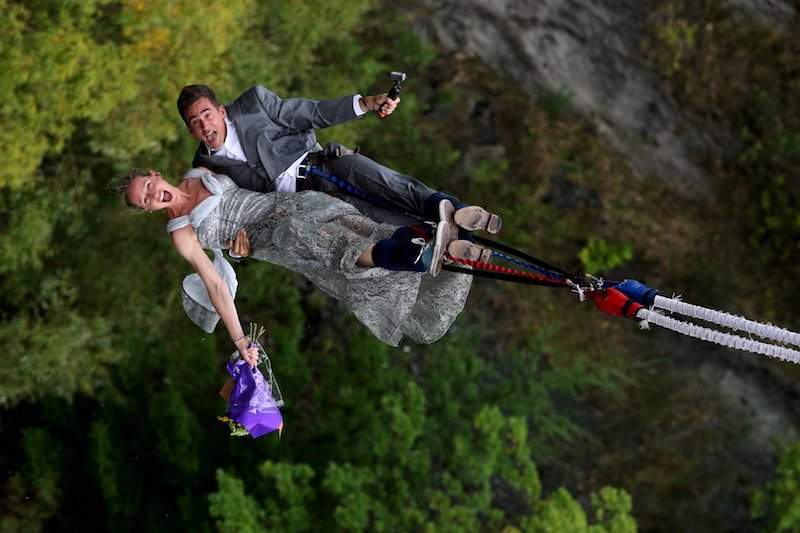 weird places to get married