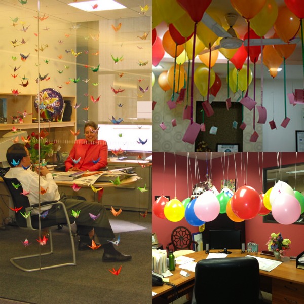 boss's birthday party decoration