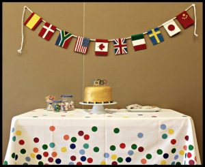 Olympic theme birthday party