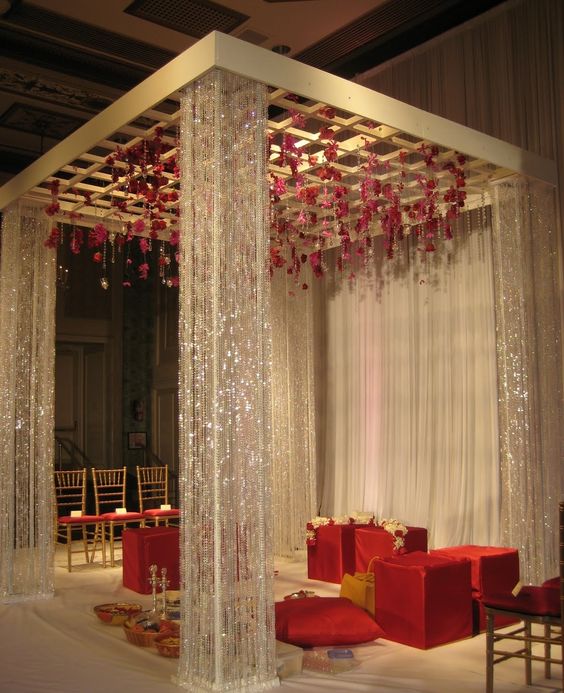 acrylic-grid-mandap-decorations